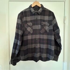 Men’s Brixton Bowery Flannel Size Large